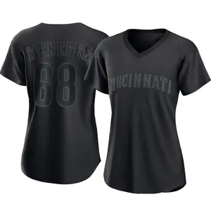 Joseph Menefee Cincinnati Reds Women's Authentic Pitch Fashion Jersey - Black