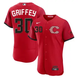 Ken Griffey Cincinnati Reds Authentic 2026 City Connect Stadium Jersey - Red