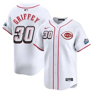 Ken Griffey Cincinnati Reds Limited 2025 Speedway Classic Alternate Jersey - White