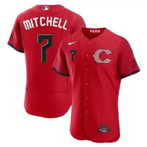 Kevin Mitchell Cincinnati Reds Authentic 2026 City Connect Stadium Jersey - Red