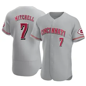 Kevin Mitchell Cincinnati Reds Authentic Road Jersey - Gray