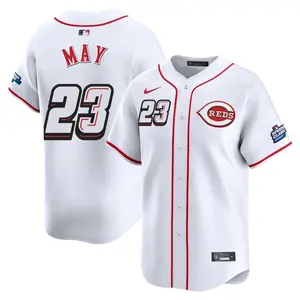 Lee May Cincinnati Reds Limited 2025 Speedway Classic Alternate Jersey - White