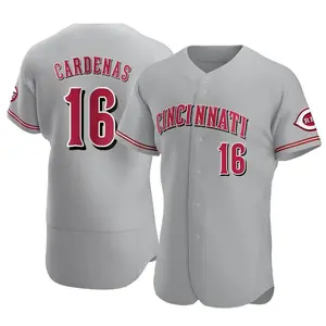 Leo Cardenas Cincinnati Reds Authentic Road Jersey - Gray