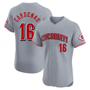 Leo Cardenas Cincinnati Reds Elite Road Jersey - Gray