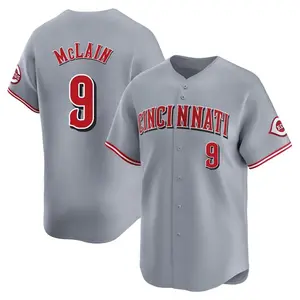 Matt McLain Cincinnati Reds Limited Away Jersey - Gray