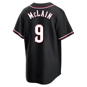 Matt McLain Cincinnati Reds Replica Fashion Out Jersey - Black