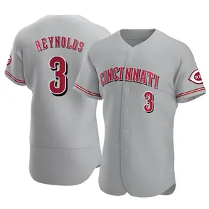 Matt Reynolds Cincinnati Reds Authentic Road Jersey - Gray