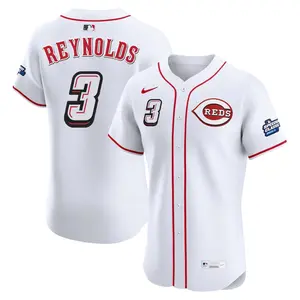 Matt Reynolds Cincinnati Reds Elite 2025 Speedway Classic Alternate Jersey - White