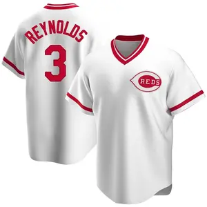 Matt Reynolds Cincinnati Reds Youth Replica Home Cooperstown Collection Jersey - White