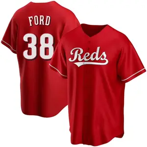 Mike Ford Cincinnati Reds Youth Replica Alternate Jersey - Red