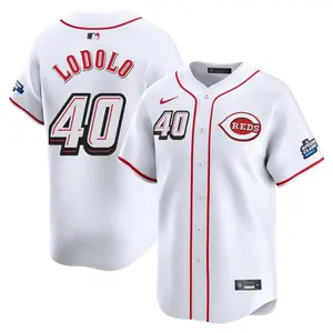Nick Lodolo Cincinnati Reds Youth Limited 2025 Speedway Classic Alternate Jersey - White