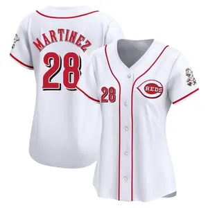 Nick Martinez Cincinnati Reds Women's Limited Home Jersey - White