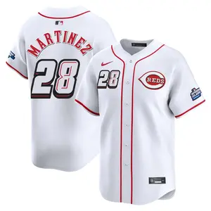 Nick Martinez Cincinnati Reds Youth Limited 2025 Speedway Classic Alternate Jersey - White