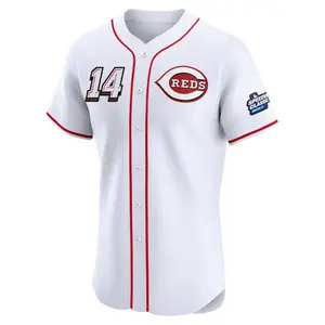 Pete Rose Cincinnati Reds Elite 2025 Speedway Classic Alternate Jersey - White