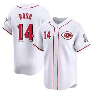 Pete Rose Cincinnati Reds Youth Limited Home Jersey - White