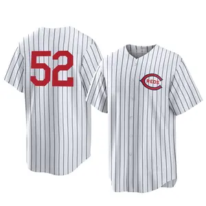 Pierce Johnson Cincinnati Reds Replica 2022 Field Of Dreams Jersey - White