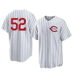 Pierce Johnson Cincinnati Reds Youth Replica 2022 Field Of Dreams Jersey - White