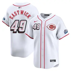 Rawly Eastwick Cincinnati Reds Limited 2025 Speedway Classic Alternate Jersey - White