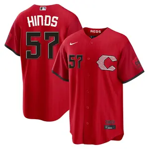 Rece Hinds Cincinnati Reds Limited 2026 City Connect Stadium Jersey - Red