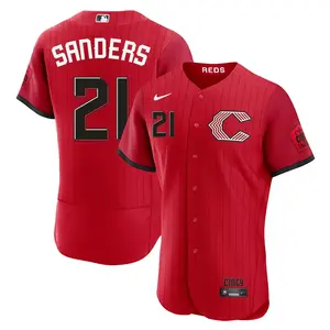 Reggie Sanders Cincinnati Reds Authentic 2026 City Connect Stadium Jersey - Red