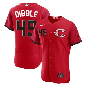 Rob Dibble Cincinnati Reds Authentic 2026 City Connect Stadium Jersey - Red