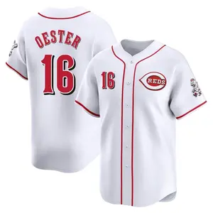 Ron Oester Cincinnati Reds Youth Limited Home Jersey - White