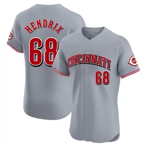 Ryan Hendrix Cincinnati Reds Elite Road Jersey - Gray