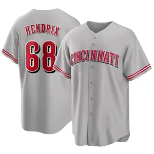Ryan Hendrix Cincinnati Reds Replica Road Jersey - Gray