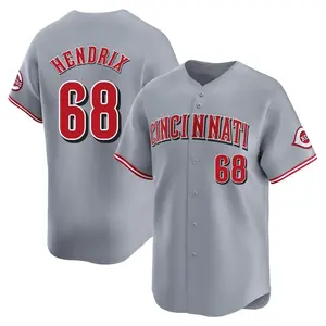 Ryan Hendrix Cincinnati Reds Youth Limited Away Jersey - Gray