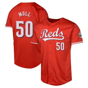 Sam Moll Cincinnati Reds Limited Alternate Jersey - Red