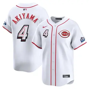 Shogo Akiyama Cincinnati Reds Youth Limited 2025 Speedway Classic Alternate Jersey - White