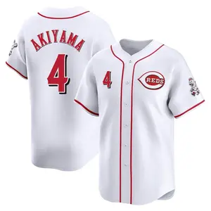 Shogo Akiyama Cincinnati Reds Youth Limited Home Jersey - White