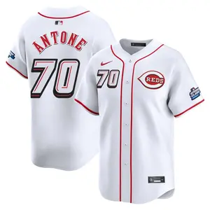 Tejay Antone Cincinnati Reds Limited 2025 Speedway Classic Alternate Jersey - White