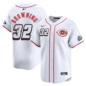 Tom Browning Cincinnati Reds Limited 2025 Speedway Classic Alternate Jersey - White