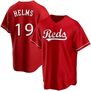 Tommy Helms Cincinnati Reds Replica Alternate Jersey - Red