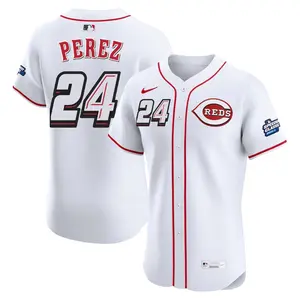 Tony Perez Cincinnati Reds Elite 2025 Speedway Classic Alternate Jersey - White