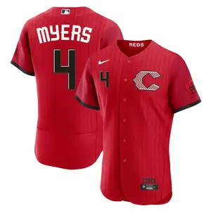 Wil Myers Cincinnati Reds Authentic 2026 City Connect Stadium Jersey - Red