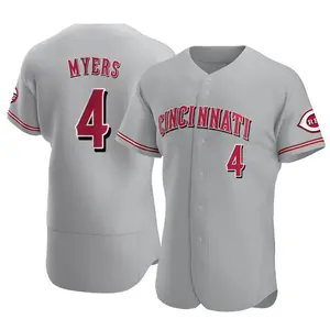 Wil Myers Cincinnati Reds Authentic Road Jersey - Gray