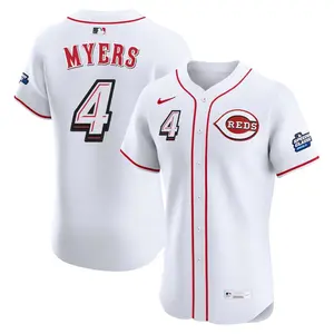 Wil Myers Cincinnati Reds Elite 2025 Speedway Classic Alternate Jersey - White